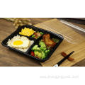 Disposable Plastic Bento PP Lunch Box Leakproof Container